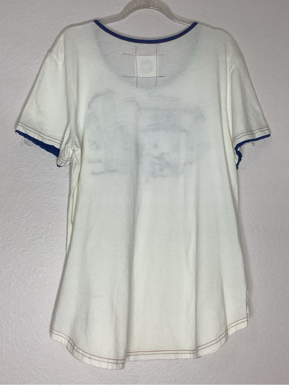 Double D Ranch Tee Western Cactus Beaded Appliqué Lg - Picture 2 of 6